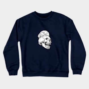 Skull and cat Crewneck Sweatshirt